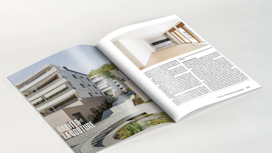 Le quartier des Celliers à Satigny à l’honneur dans Construction & Bâtiment